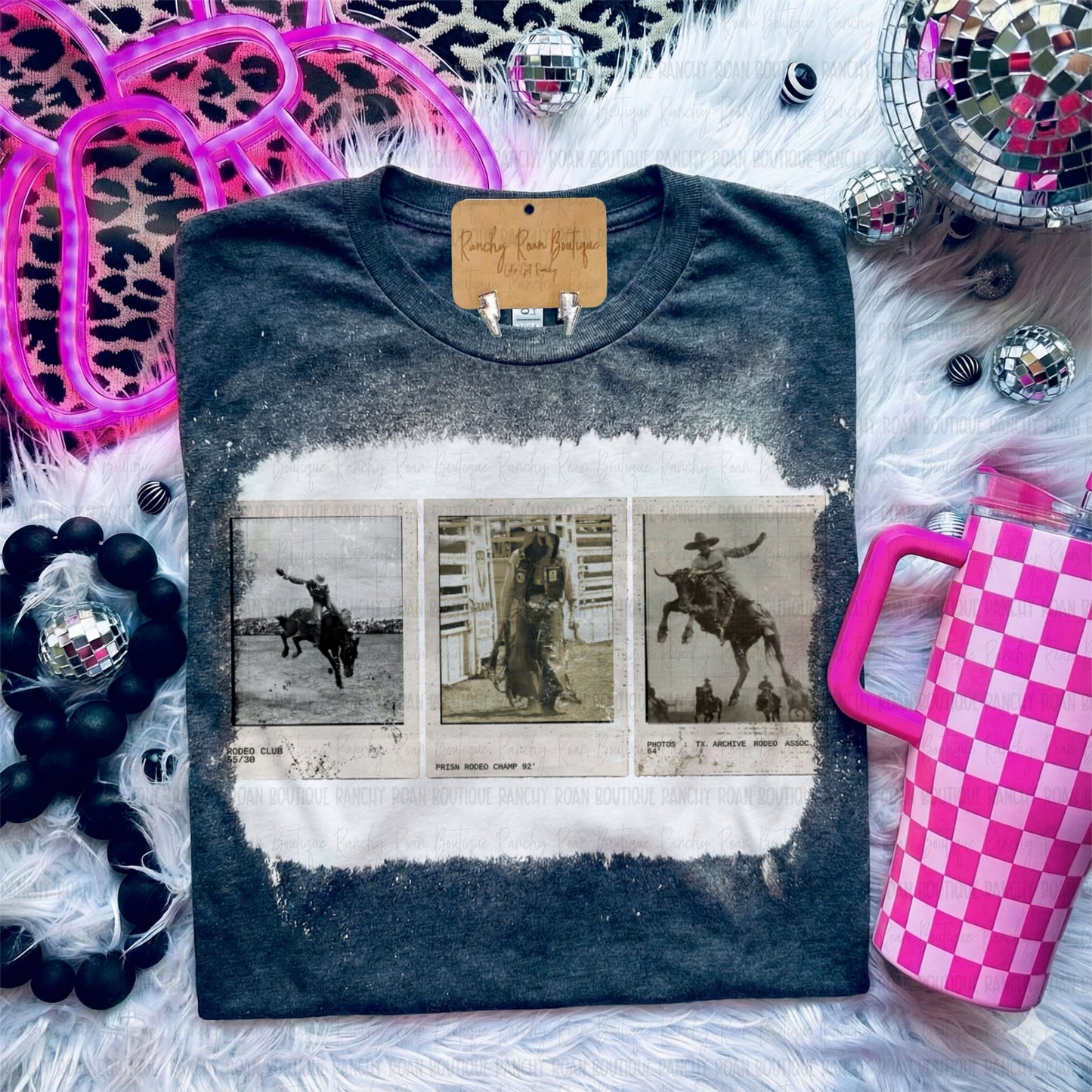 Rodeo Trio Western Graphic T-Shirt