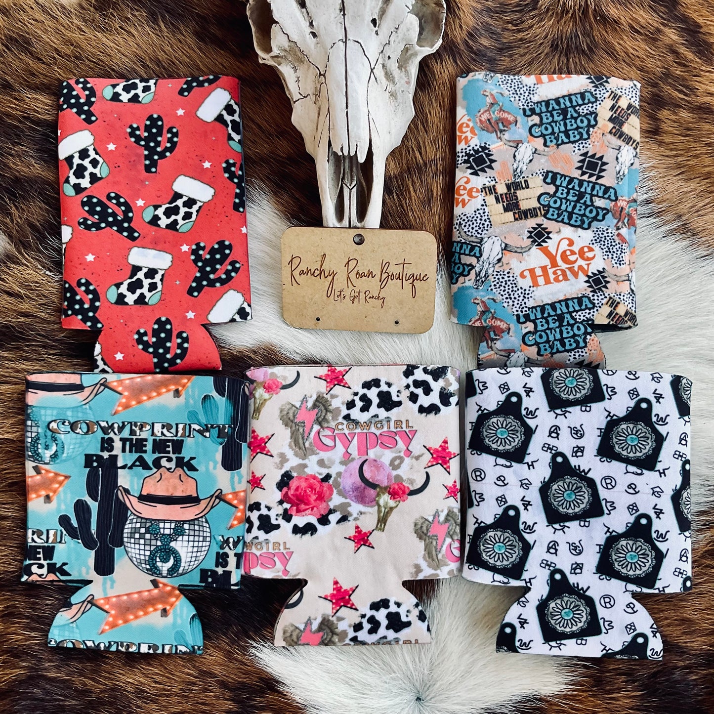Cowgirl Gypsy Western Koozie - Ranchy Roan Boutique