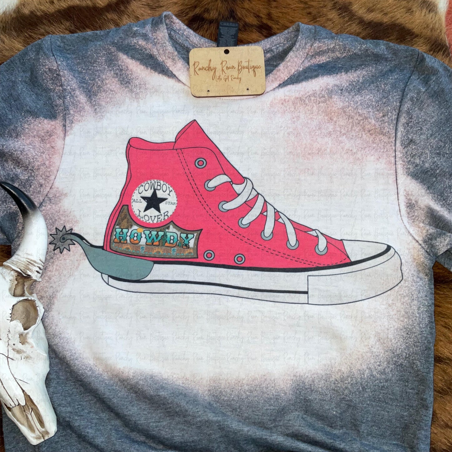 Cowboy Lover Exclusive Western Tee - Ranchy Roan Boutique