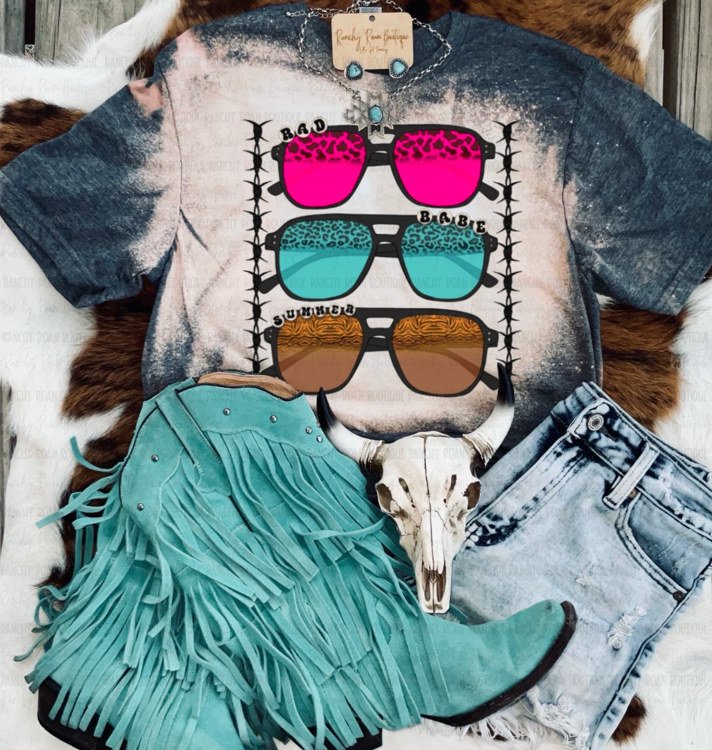 Rad Babe Summer Graphic Tee