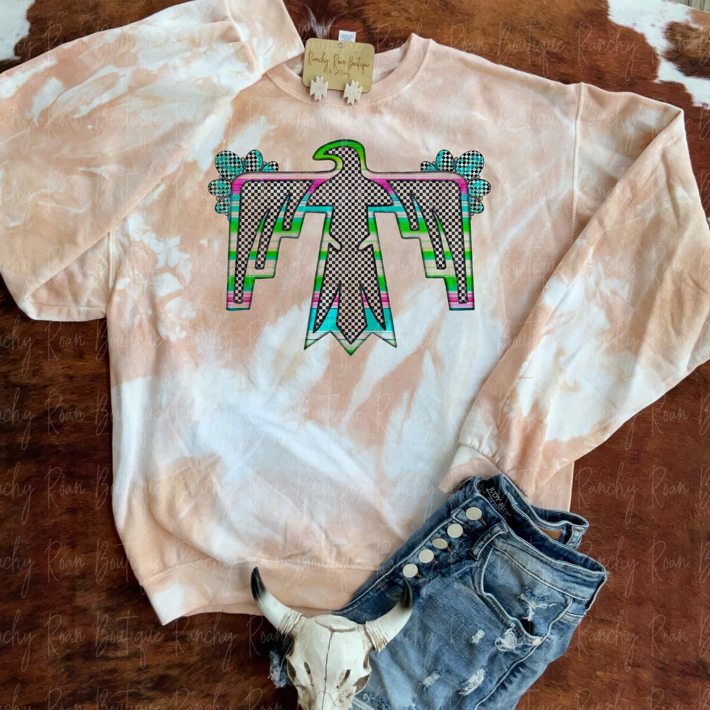 Serape Thunderbird Graphic Sweatshirt