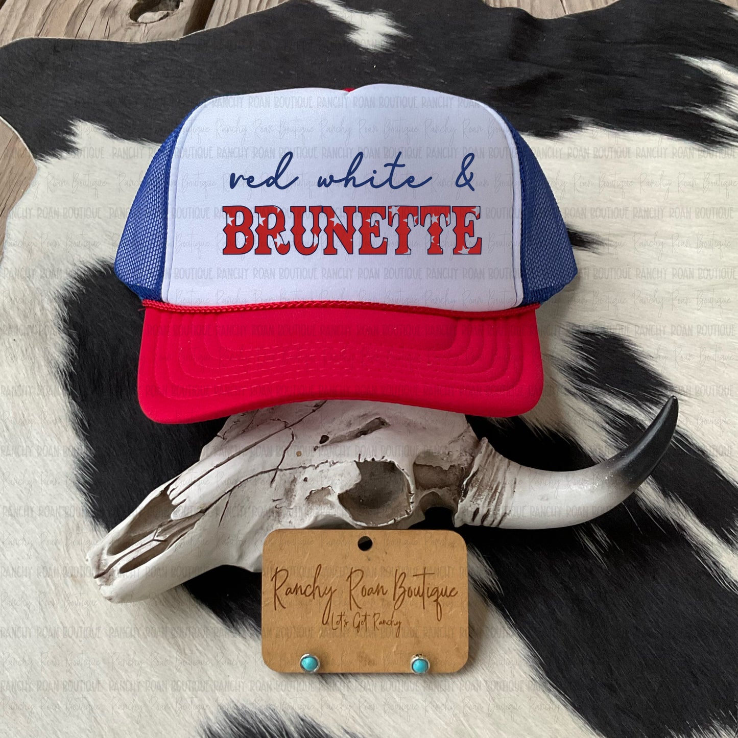 Red White & Patriotic Western Trucker Hat Collection