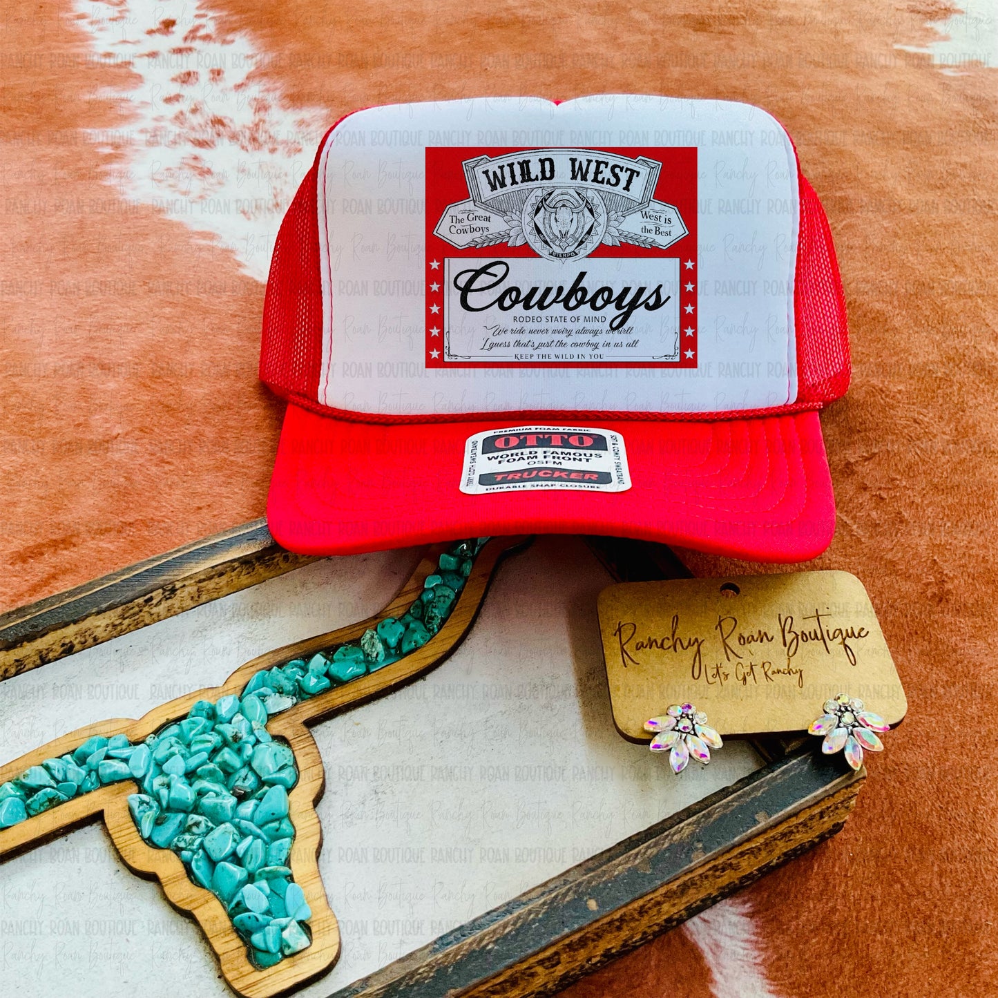 Wild West Cowboys | Western Graphic Trucker Hat