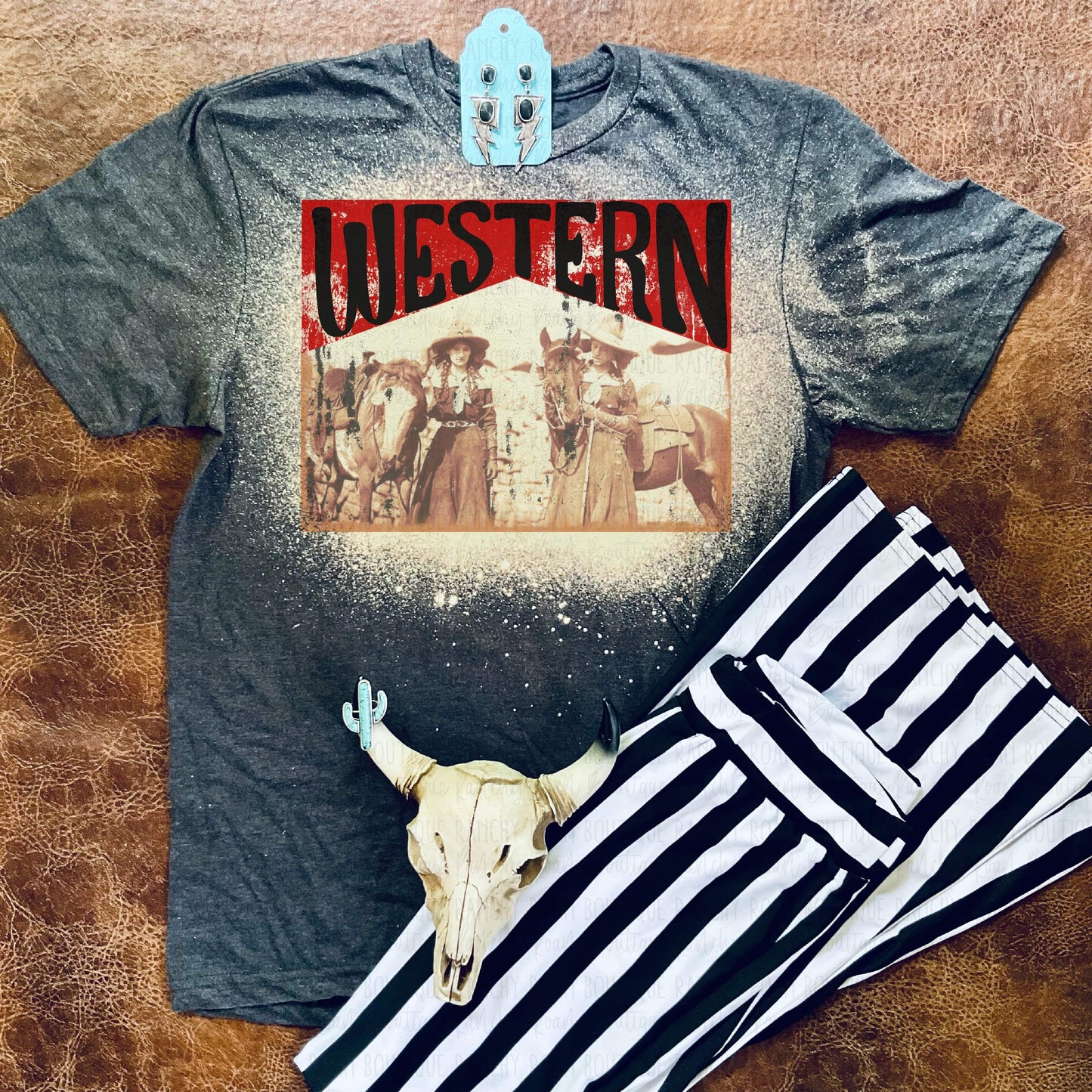 Western Women Tee - Ranchy Roan Boutique