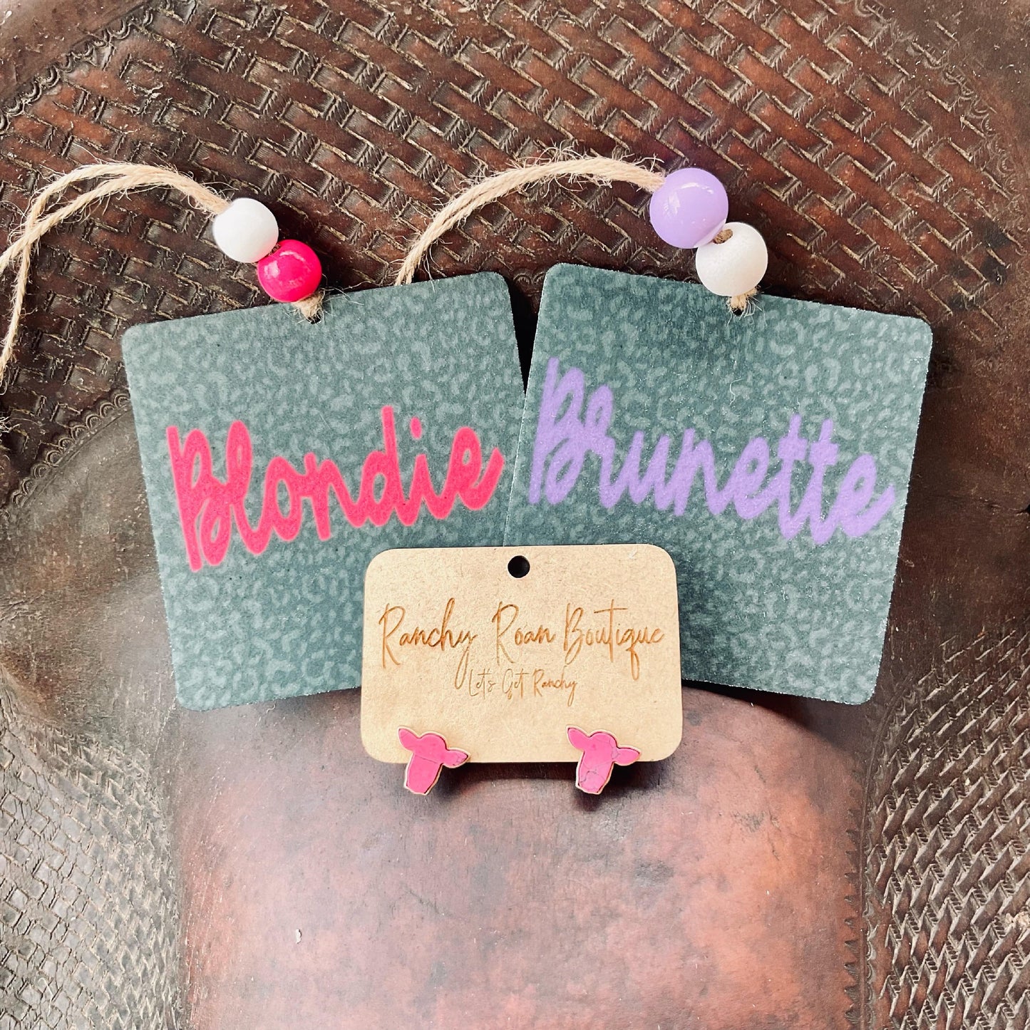 Brunette Leopard Freshie - Ranchy Roan Boutique