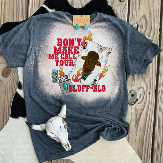 Don’t Make Me Western Boho Graphic Tee - Ranchy Roan Boutique 