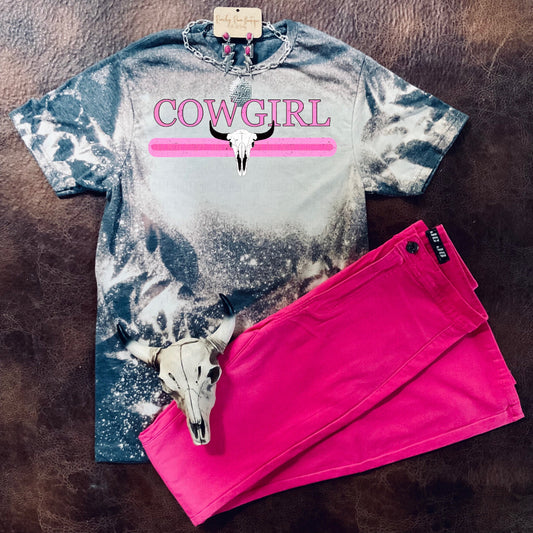 Cowgirl Western Tee - Ranchy Roan Boutique 