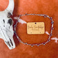 Western Soldered Stone Linked Chain Necklace