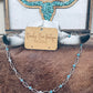 Western Soldered Stone Linked Chain Necklace