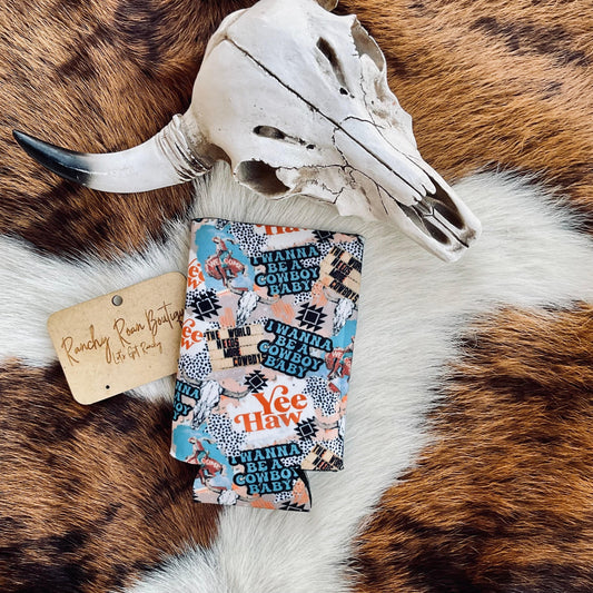 I Wanna Be Aztec Western Koozie - Ranchy Roan Boutique 