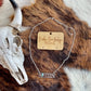 Thunder Stone Western Bar Necklace - Ranchy Roan Boutique 