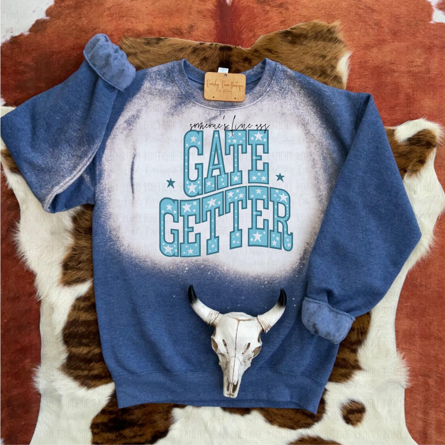 Gate Getter Western Sweatshirt - Ranchy Roan Boutique 