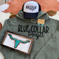 Blue Collar Boujee Western Trucker Hat - Ranchy Roan Boutique 