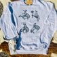 Rodeo Bronc Cowboys Graphic Western Sweatshirt