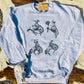 Rodeo Bronc Cowboys Graphic Western Sweatshirt
