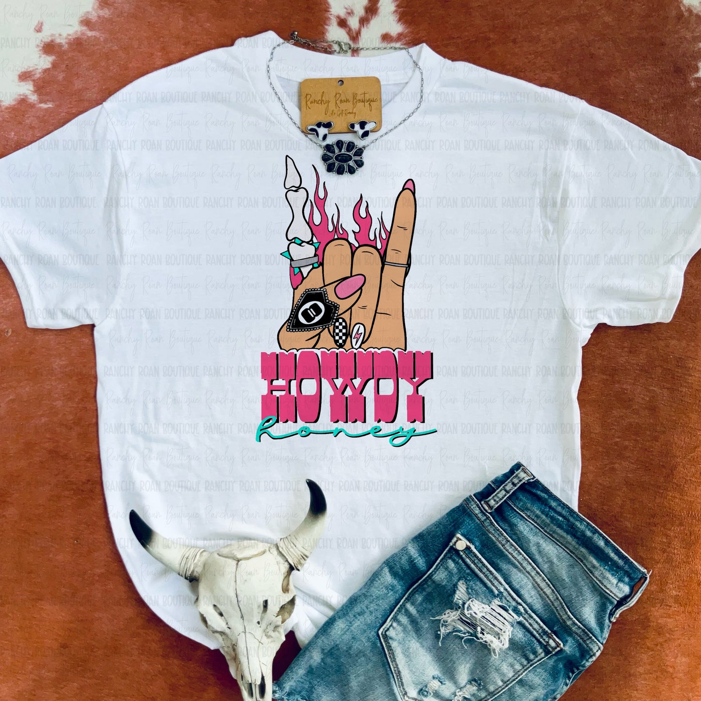 Howdy Honey Western Rocker Graphic Tee