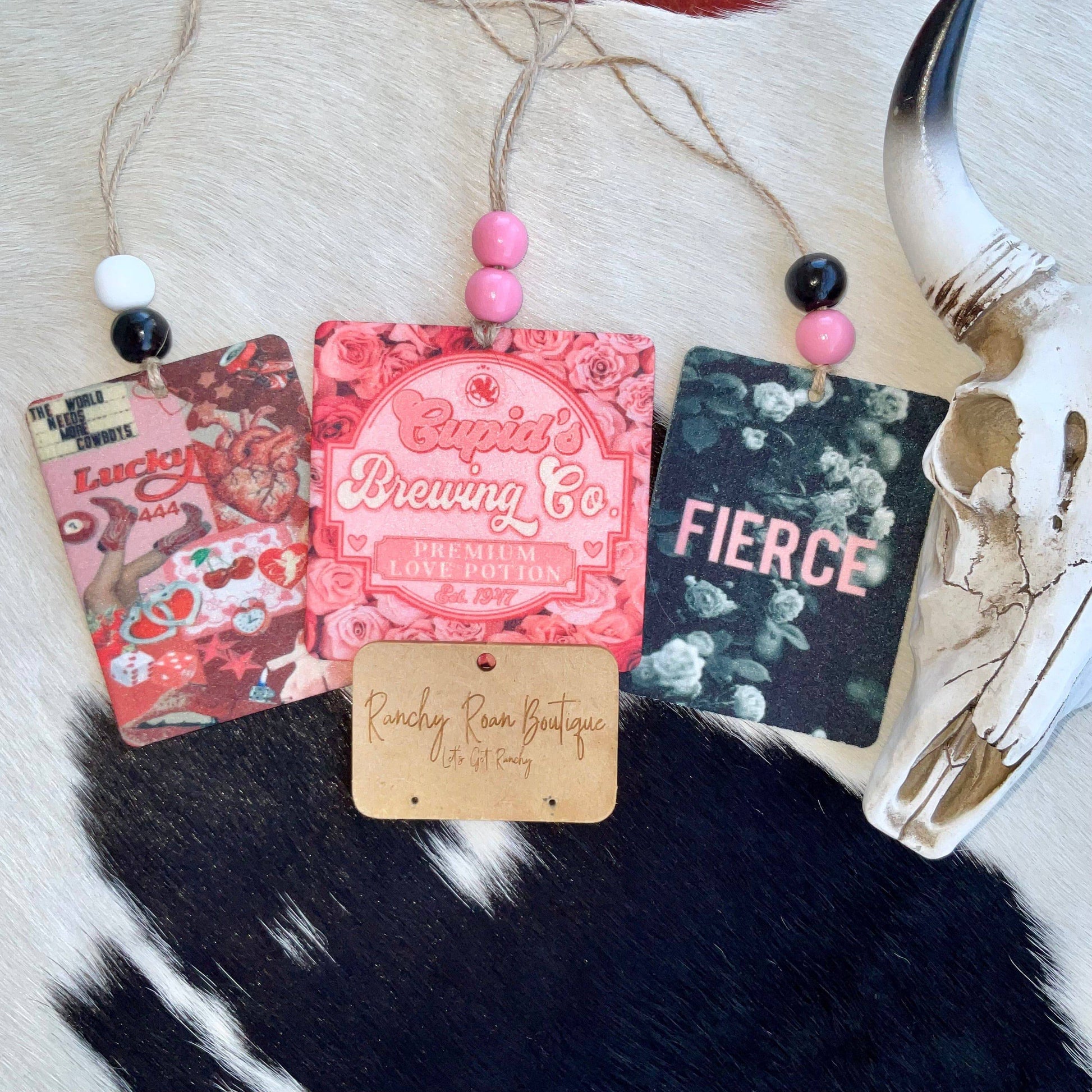 Pink & Red  Western Girly Freshies - Ranchy Roan Boutique 