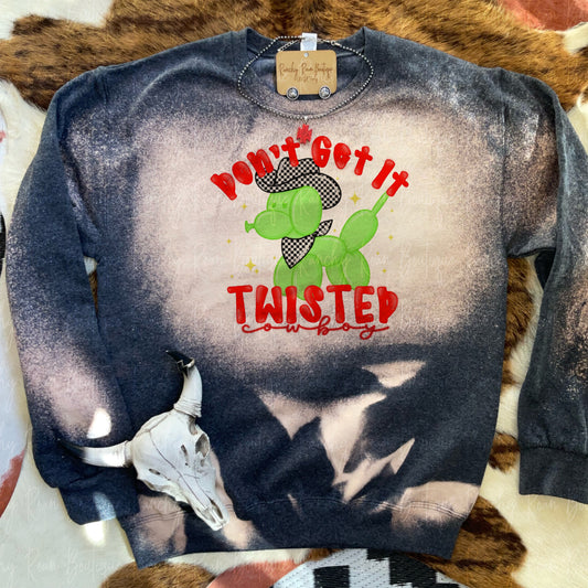 Don’t Get It Twisted Cowboy Western Christmas Sweatshirt