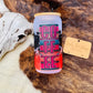 Coffee Serape Frosted Western Glass Tumbler