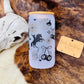Mama Cowhide Western Skull Frosted Glass Tumbler