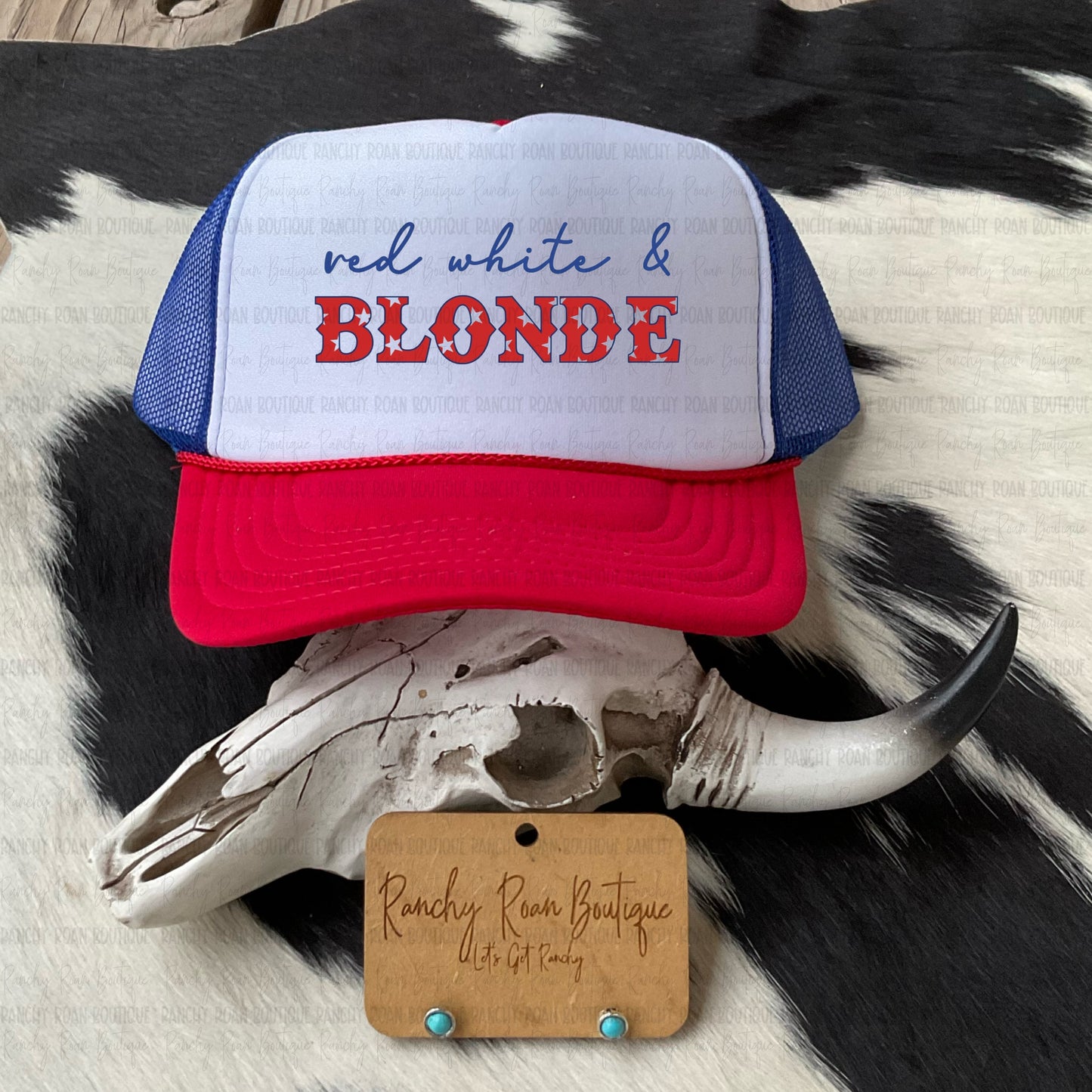 Red White & Patriotic Western Trucker Hat Collection