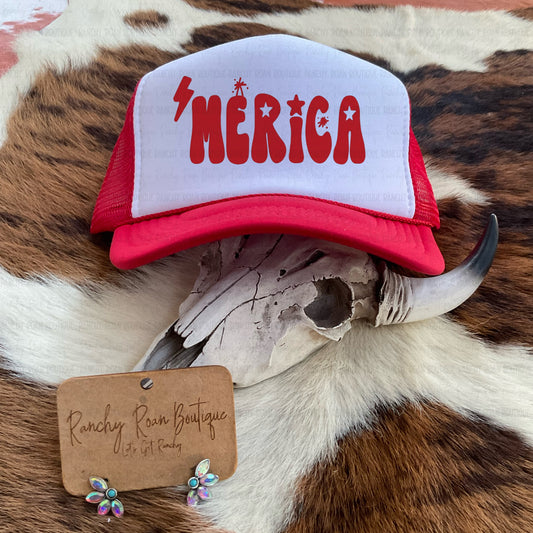 Merica Trucker Western Hat