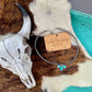 Western Half Concho Stone Choker