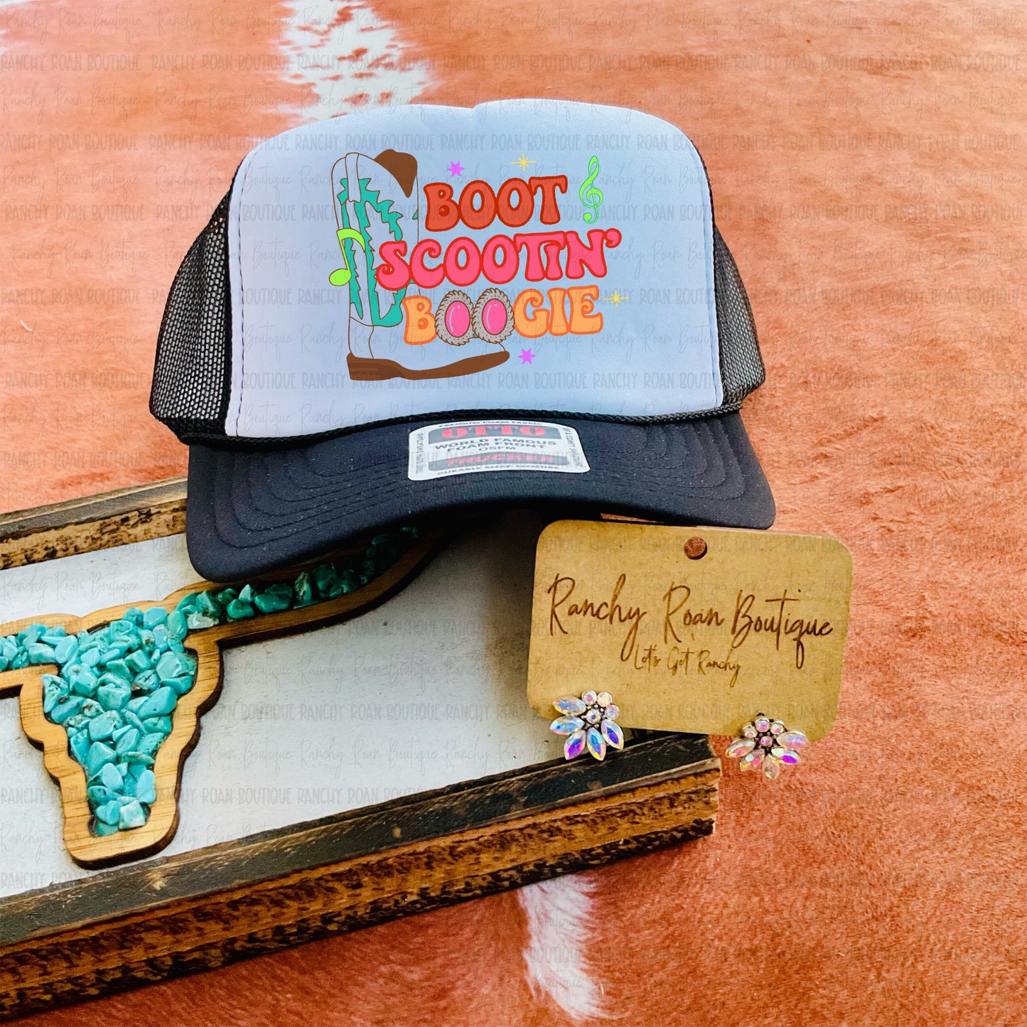 Boot Scootin’ Boogie | Western Graphic Trucker Hat