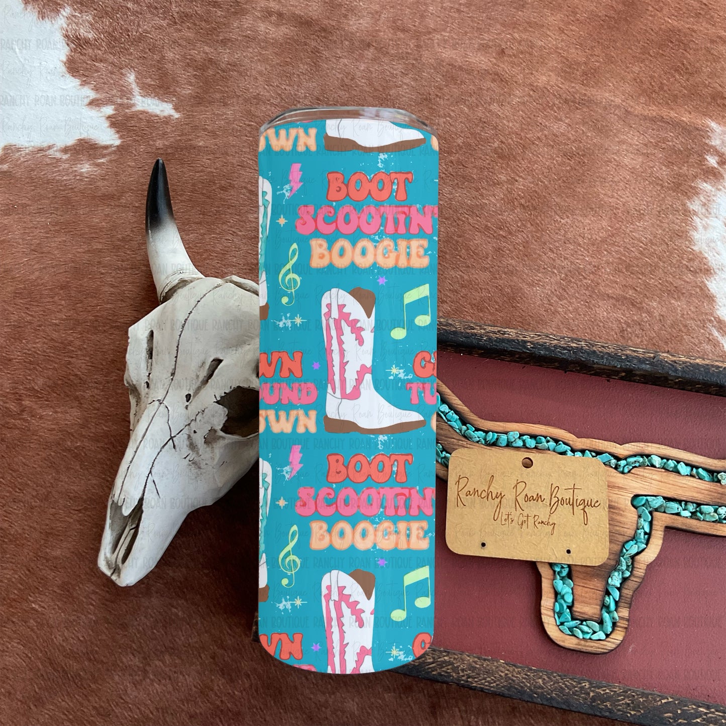 Boot Scootin’ Boogie 20 oz Skinny Tumbler