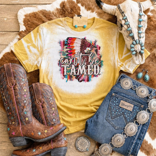 Can’t Be Tamed Western Graphic Tee