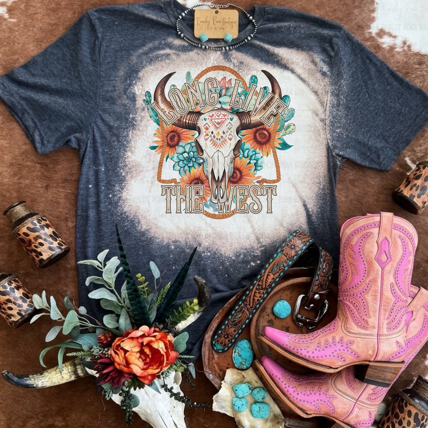 Long Live the West Western Graphic Tee