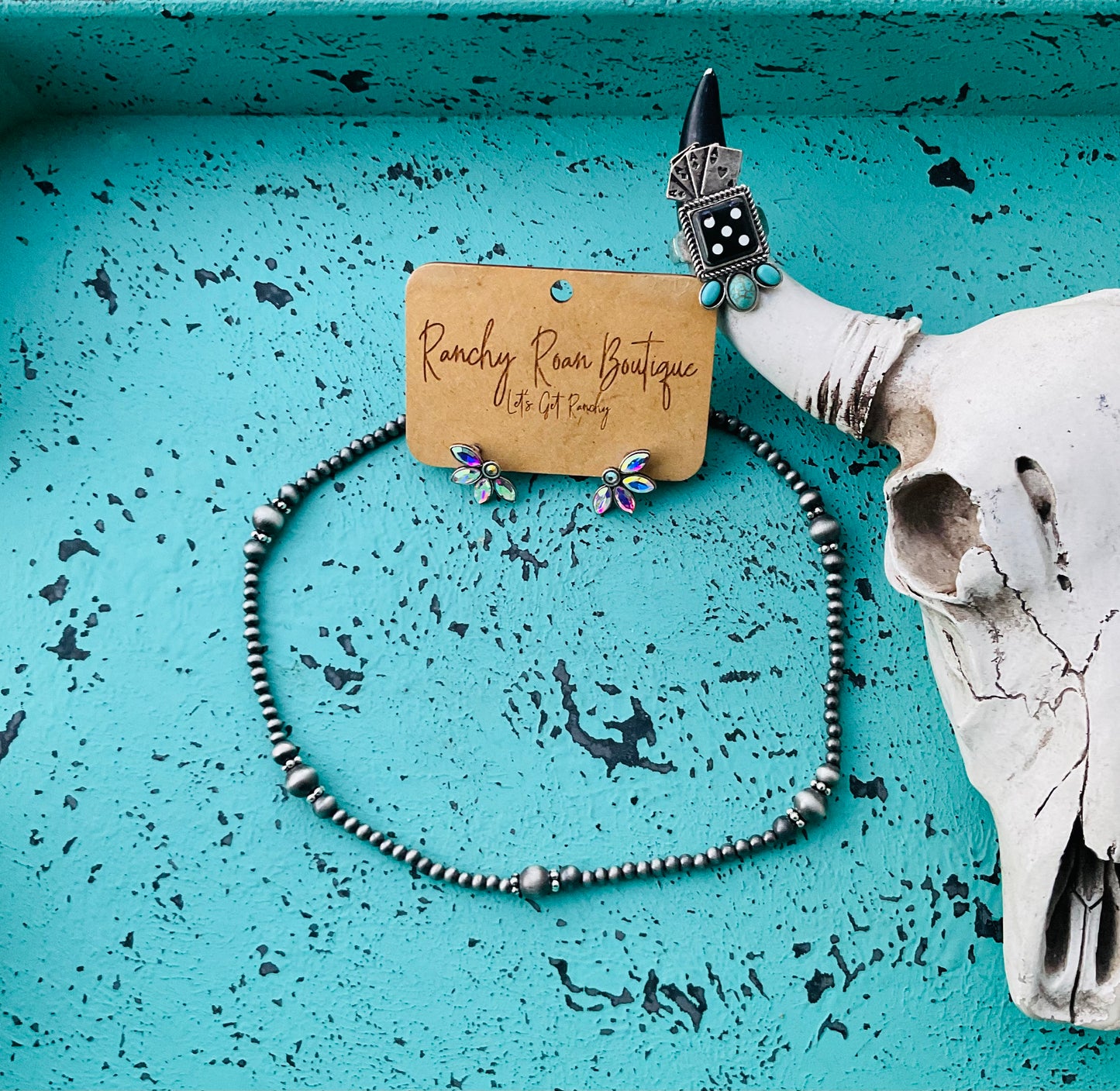 Dusty Mesa Beaded Navajo-Style Necklace