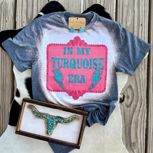 In My Turquoise Era Western T-shirt - Ranchy Roan Boutique 