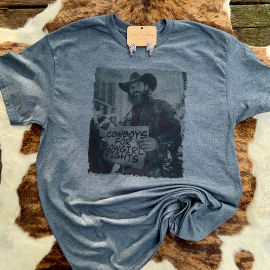 Cowboys for Cowgirl Rights Outlaw Graphic Tee