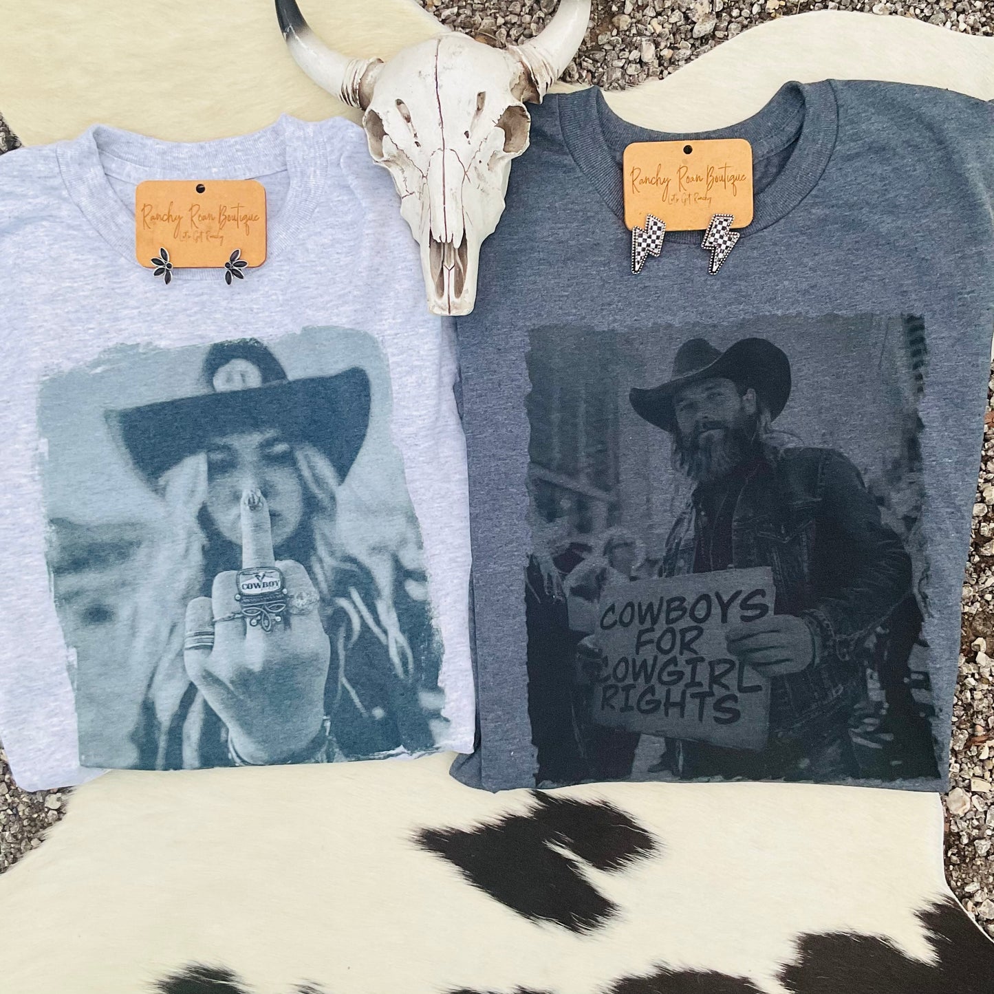 Cowboys for Cowgirl Rights Outlaw Graphic Tee