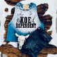 Koe Dependent Western  Crop Top - Ranchy Roan Boutique 