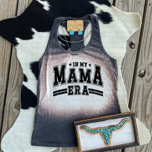 In My Mama Era Western Racerback Tank Top - Ranchy Roan Boutique 