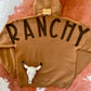 Western Ranchy Graphic Hoodie featuring bold sublimated back lettering in a soft unisex fit.