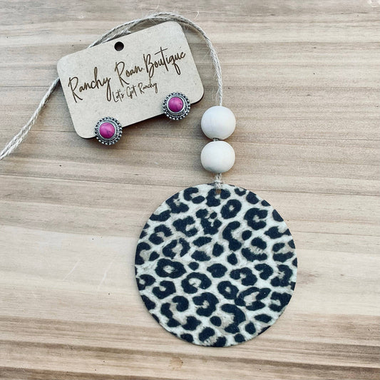 Leopard Freshie - Ranchy Roan Boutique 