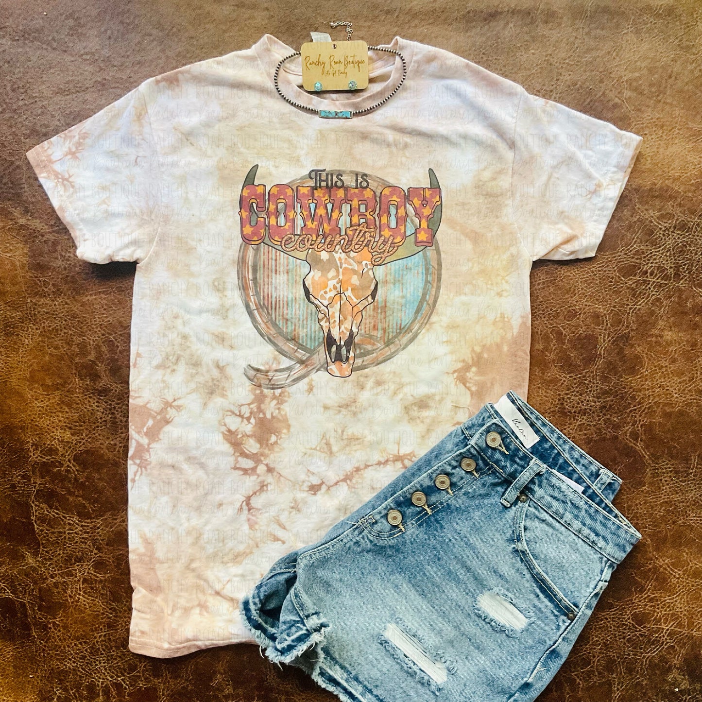 Cowboy Country Tee - Ranchy Roan Boutique 