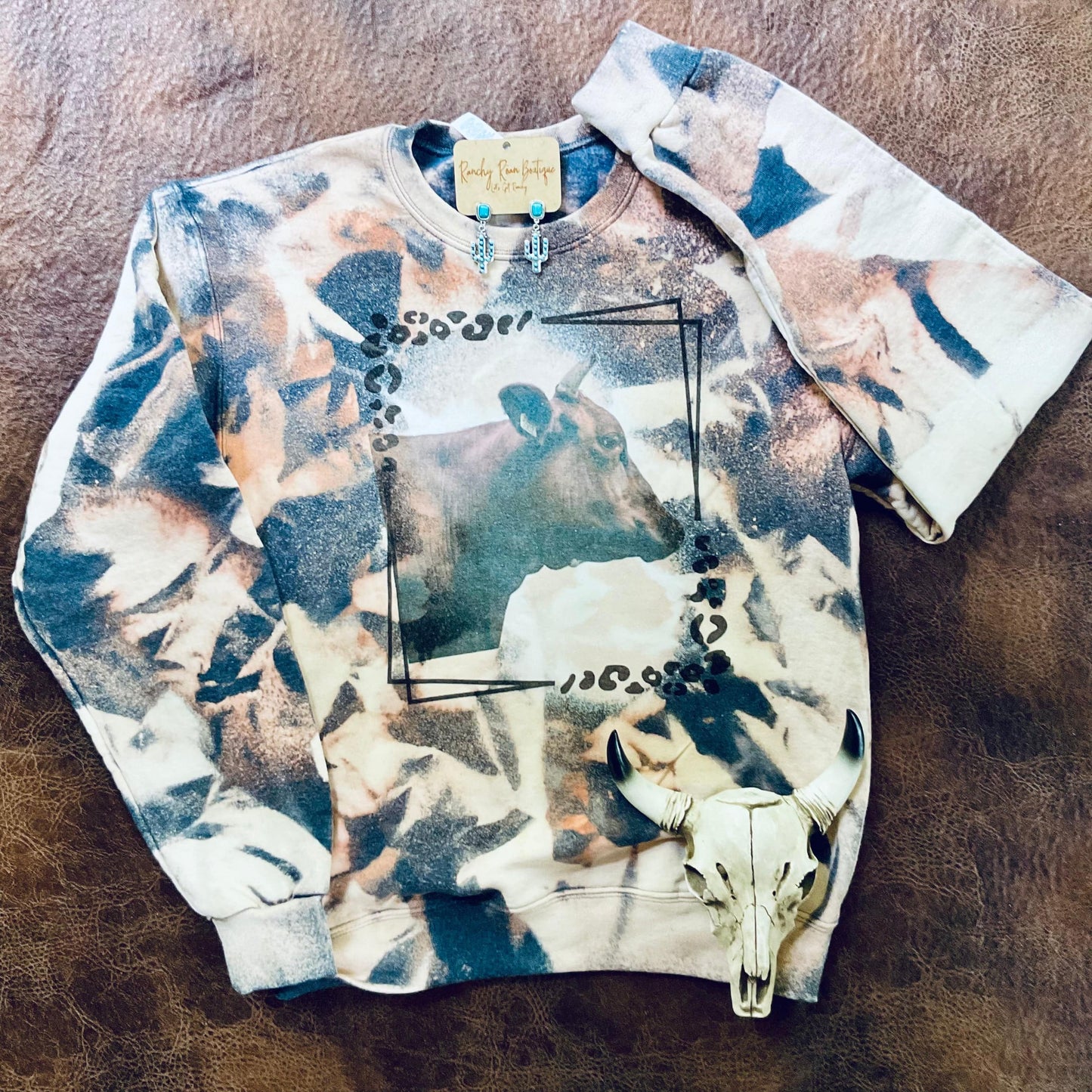 Leopard Steer Exclusive - Ranchy Roan Boutique 