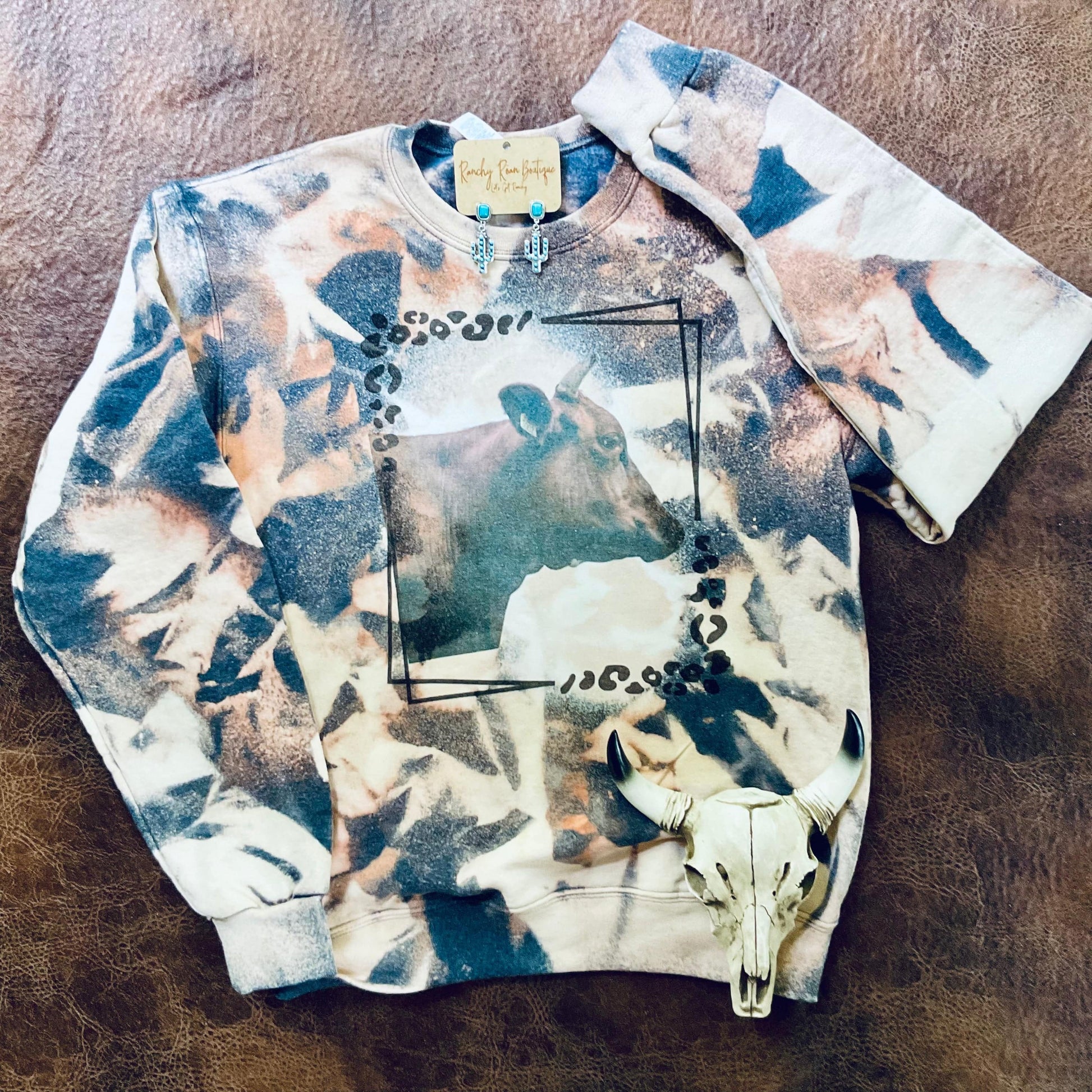 Leopard Steer Exclusive - Ranchy Roan Boutique 