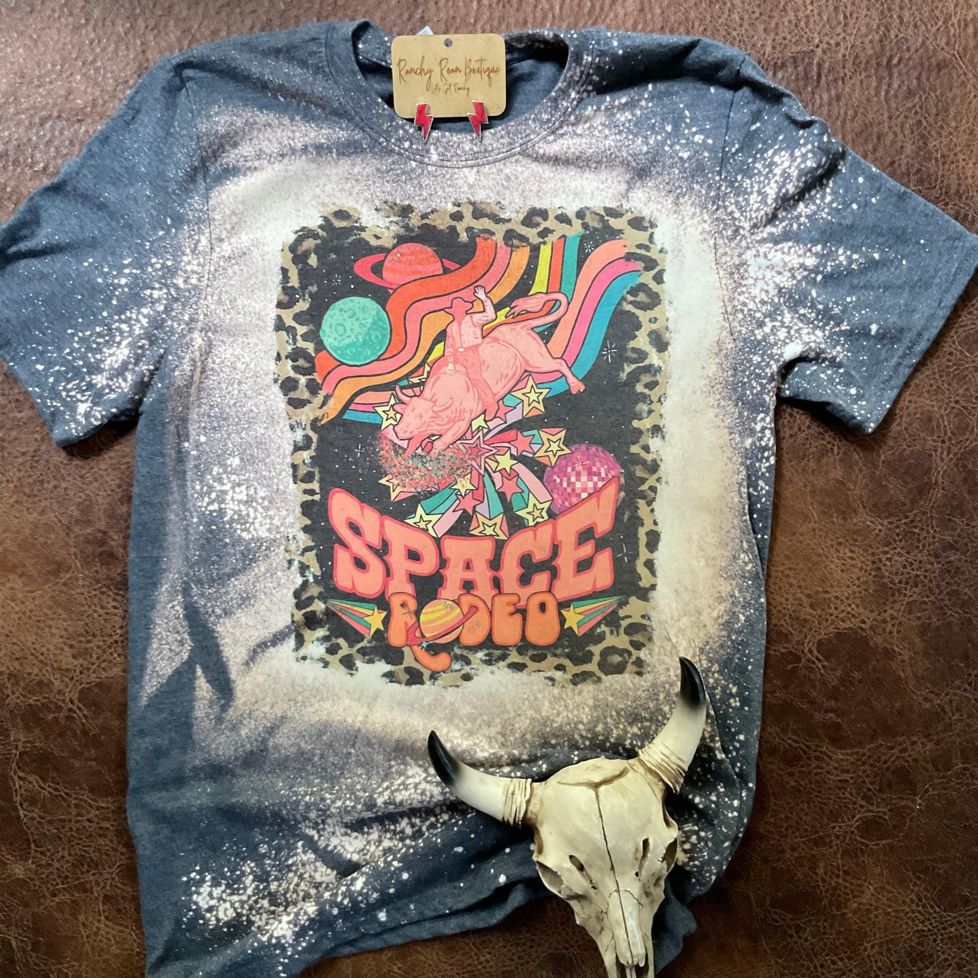 Space Rodeo Tee - Ranchy Roan Boutique 