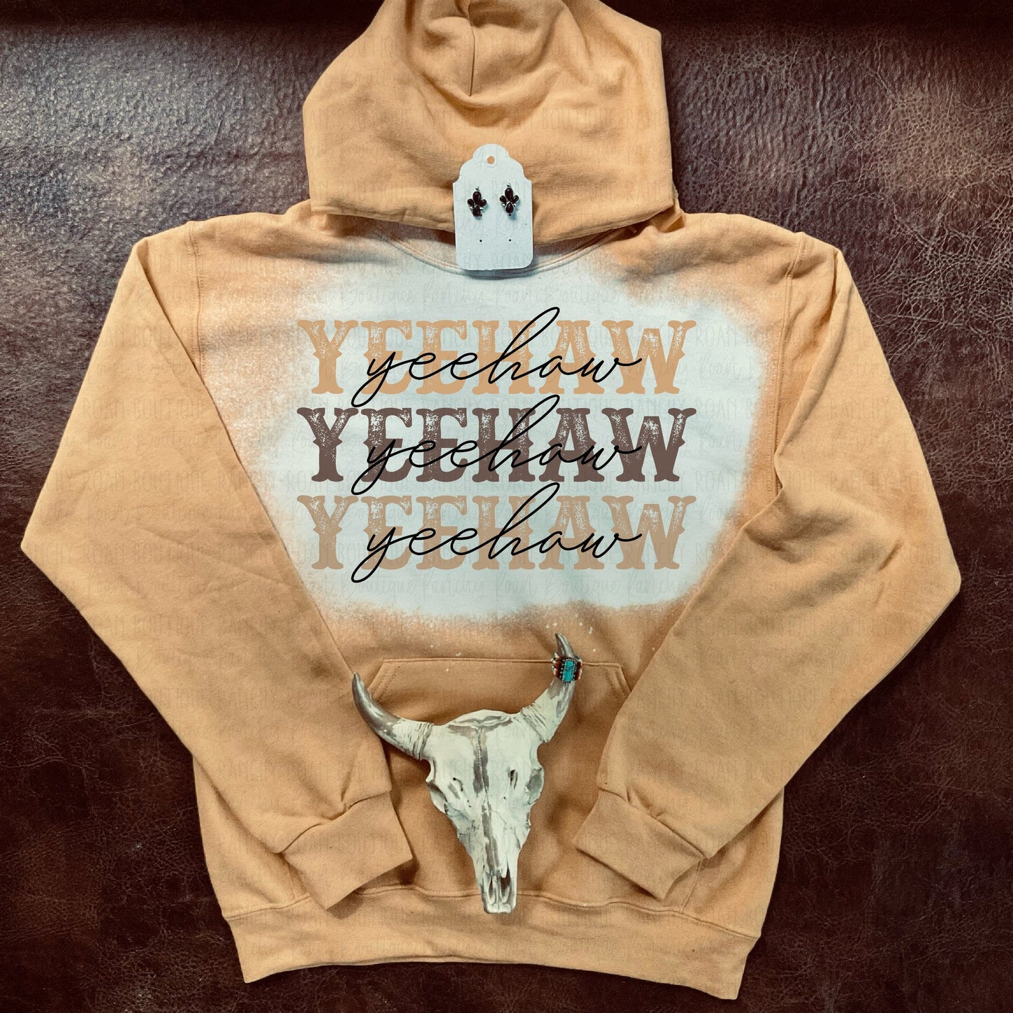 Yeehaw Western Hoodie - Ranchy Roan Boutique 