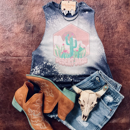 Desert Daze Cactus Crop - Ranchy Roan Boutique 