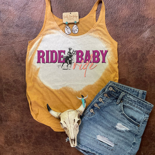 Ride Baby Ride Festival Tank - Ranchy Roan Boutique 