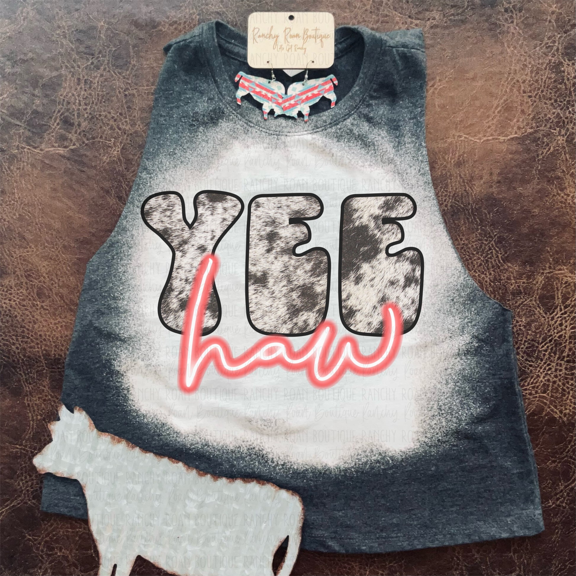 YeeHaw Crop - Ranchy Roan Boutique 