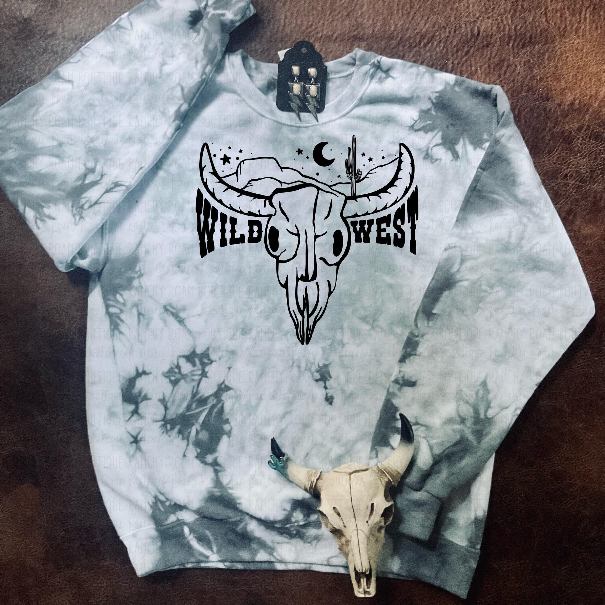 Wild West Western Skull - Ranchy Roan Boutique 