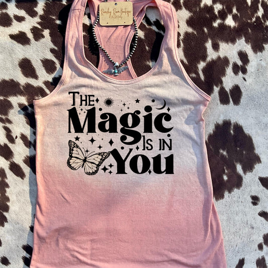 The Magic is You Racerback Tank - Ranchy Roan Boutique 