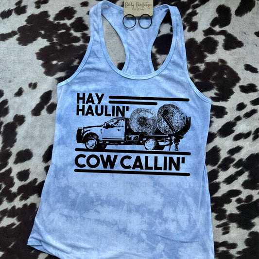 Cow Callin’ Racerback Tank - Ranchy Roan Boutique 